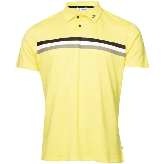 Calvin Klein Parker Polo Shirt – Acid Yellow