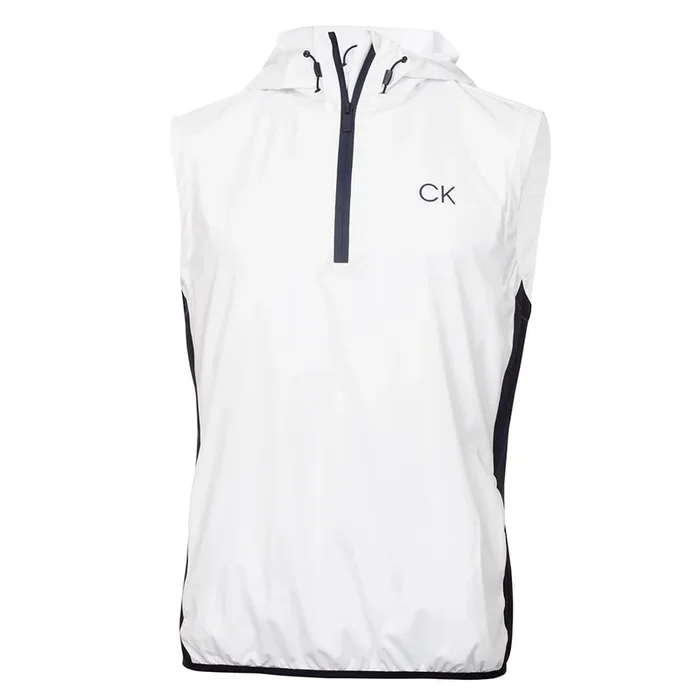 Calvin Klein Pebble Gilet – White