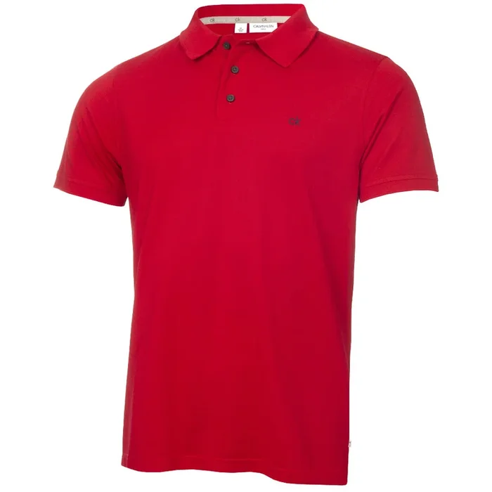 Calvin Klein Planet Polo Shirt – Red