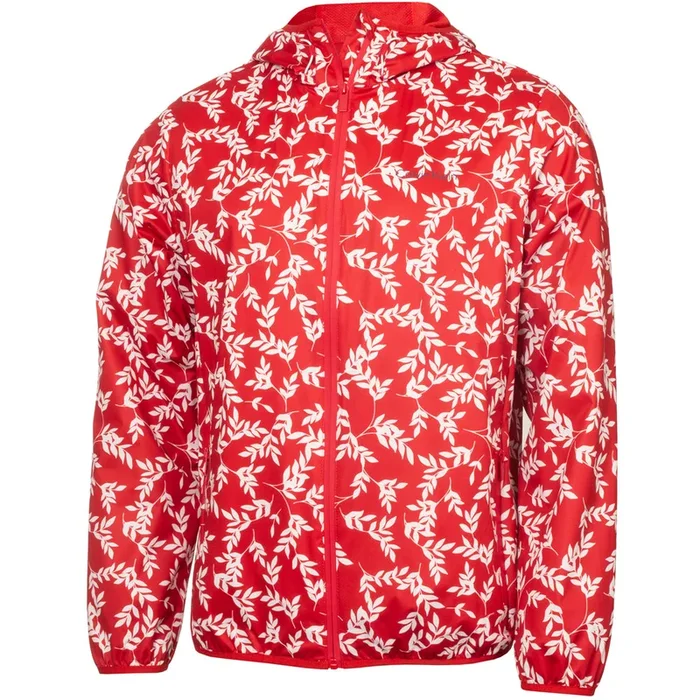 Calvin Klein Printed Windbreaker Jacket – Red/White
