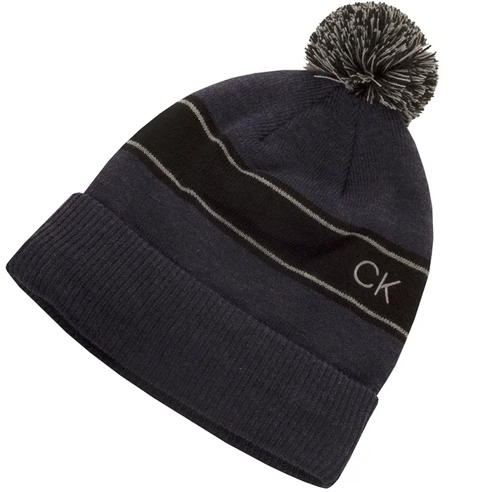 Calvin Klein Stripe Beanie – Peacoat