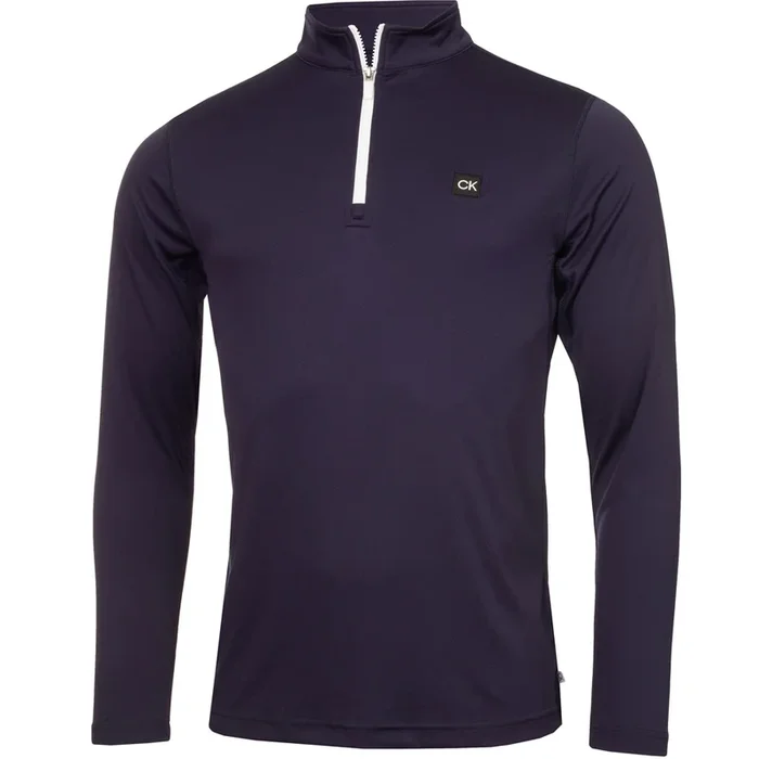 Calvin Klein Westgate 1/2 Zip Pullover – Evening Blue