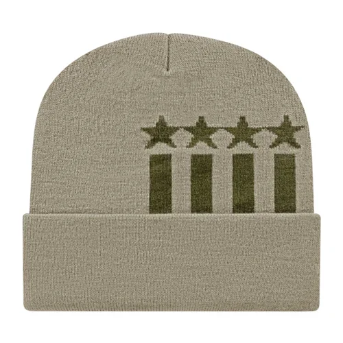 Cap America Stars & Stripes Knit Cap with Cuff