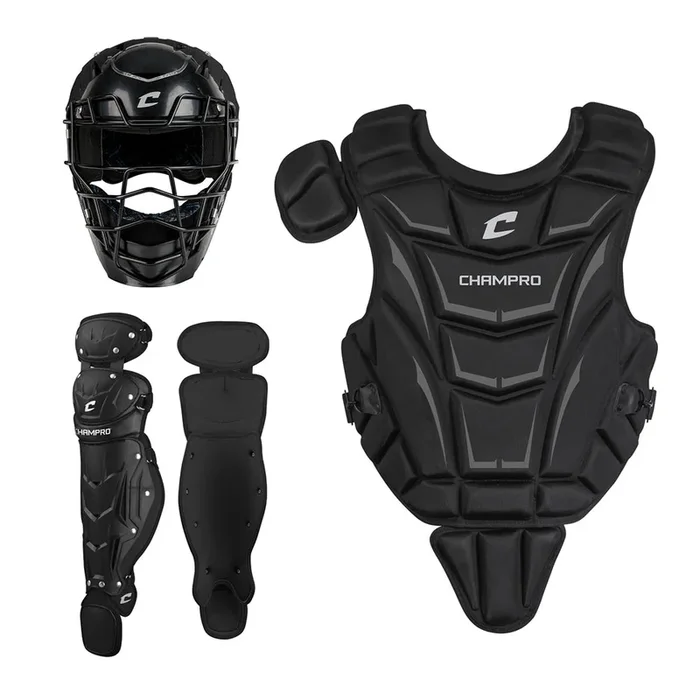 CATCHERS KIT 6-9 LEAGUE SERIES BLACK