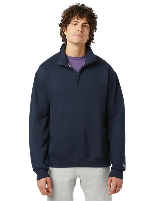 Champion Men’s Powerblend® Quarter-Zip Pullover