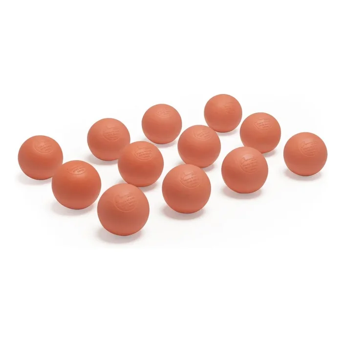 Champion Sports – Low Bounce Lacrosse Balls – 1 Dozen – Orange