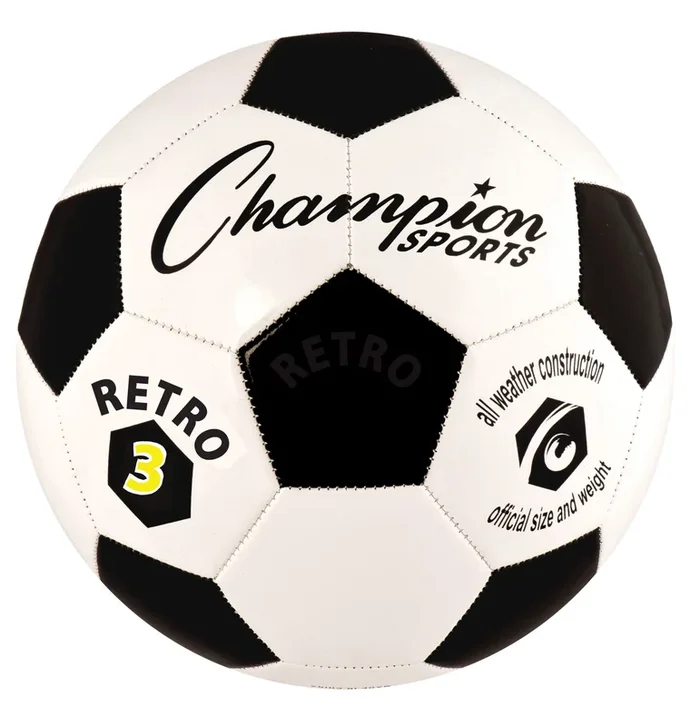 Champion Sports Retro Soccer Ball