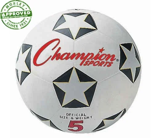 Champion Sports Rubber Cover Soccer Ball