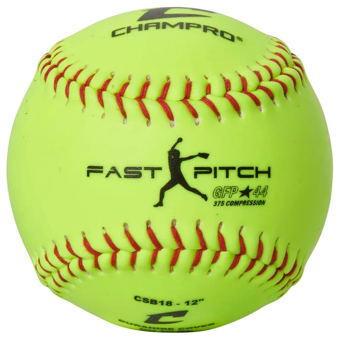 Champro 12″ Fastpitch Softball – Durahide Cover .44 Cor – Dozen