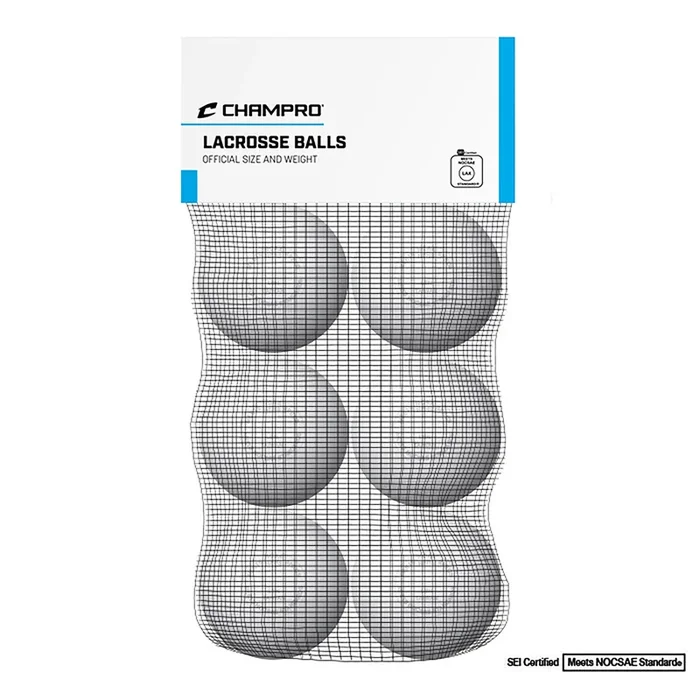 Champro Lacrosse Balls – 6 Pack