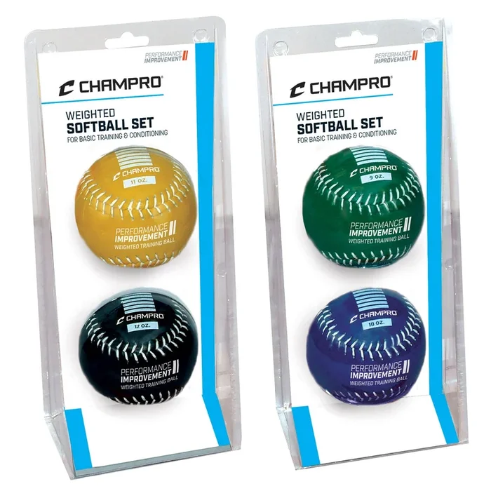 Champro Weighted Basic Training Softball Set of 2