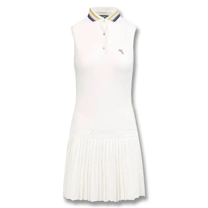 Chervo Jetset Golf Dress Optic White – 21 Women