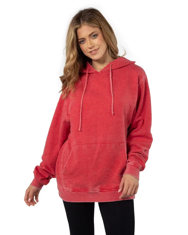 Chicka-d Ladies’ Burnout Everybody Hooded Sweatshirt
