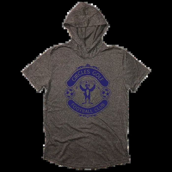 Circles Golf Football Club Soccer – Short Sleeve Hoodie Shirt
