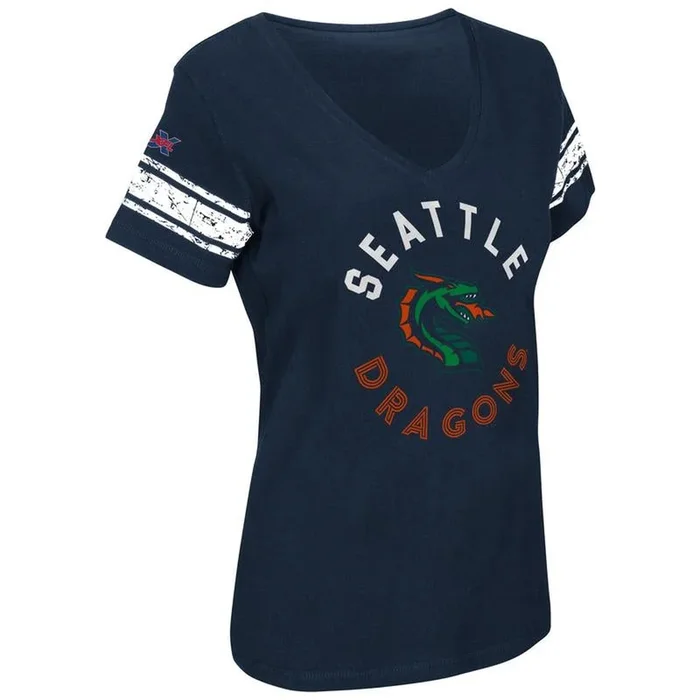 Clearance – Seattle Dragons Ladies First Pick V-Neck T-Shirt