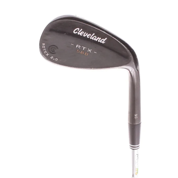 Cleveland 588 RTX Black Pearl Steel Men’s Right Hand Sand Wedge 54 Degree 10 Bounce Wedge – Dynamic Gold