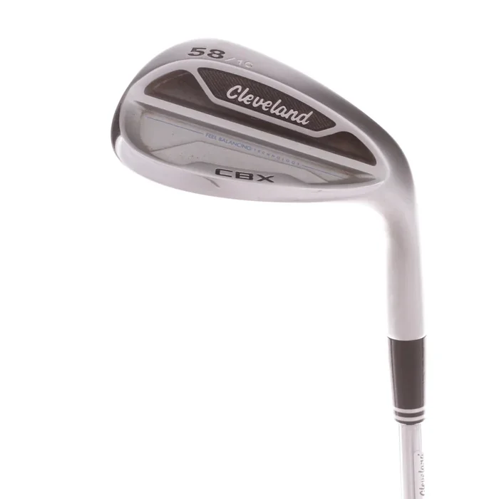 Cleveland CBX Mens Right Hand Steel Lob Wedge 58 Degree 10 Bounce Wedge – Dynamic Gold 115