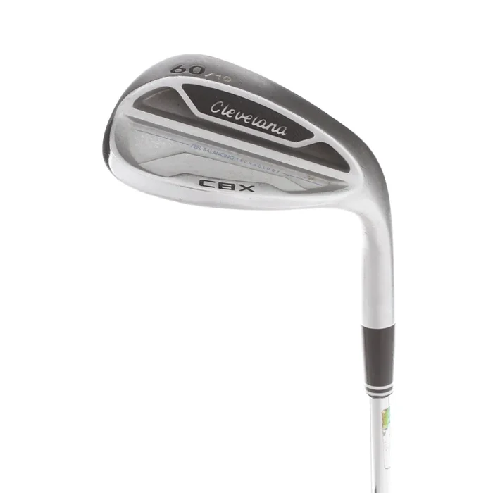 Cleveland CBX Steel Men’s Right Lob Wedge 60 Degree 10 Bounce Wedge – True Temper Dynamic Gold 115