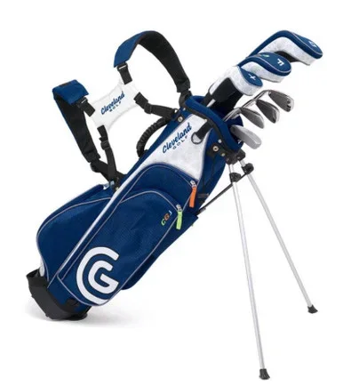 Cleveland CGJ 6 Club Kids Golf Set Ages 7-9 (kids 44-53″ tall) Blue