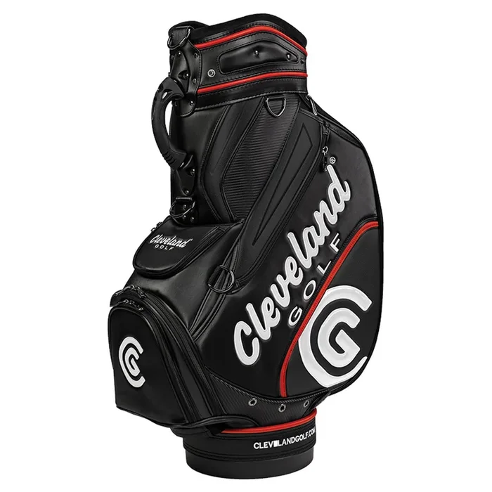 Cleveland Golf CG Staff Bag – Black/Red/White