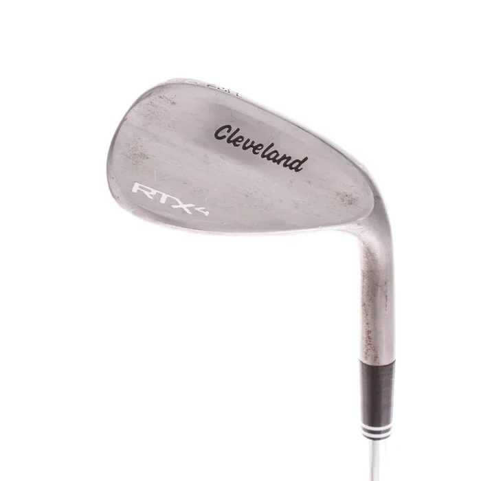 Cleveland RTX 4 Chrome Steel Men’s Right Hand Sand Wedge 56 Degree 10 Bounce Stiff – Dynamic Gold S400