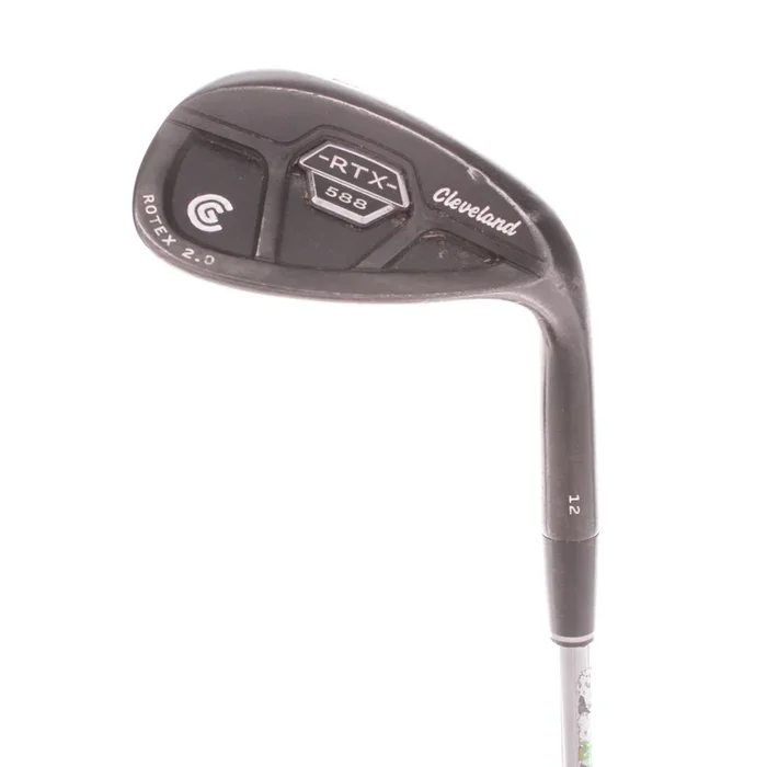 Cleveland RTX 588 2.0 Steel Mens Right Hand Lob Wedge 58 Degree 12 Bounce Wedge – True Temper Dynamic Gold