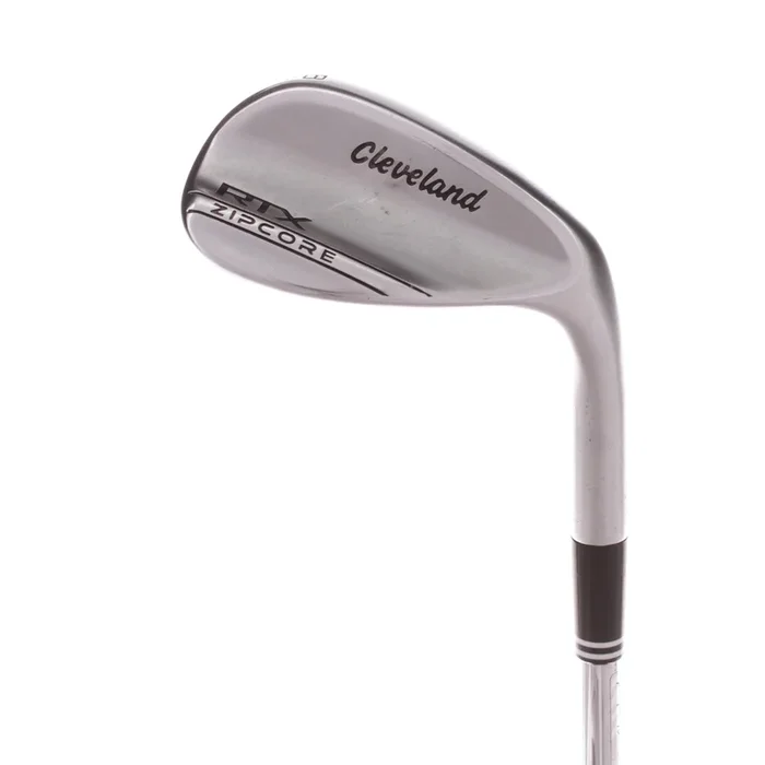Cleveland RTX Zipcore Full Steel Mens Right Hand Lob Wedge 58 Degree 12 Bounce Wedge – Dynamic Gold Spinner