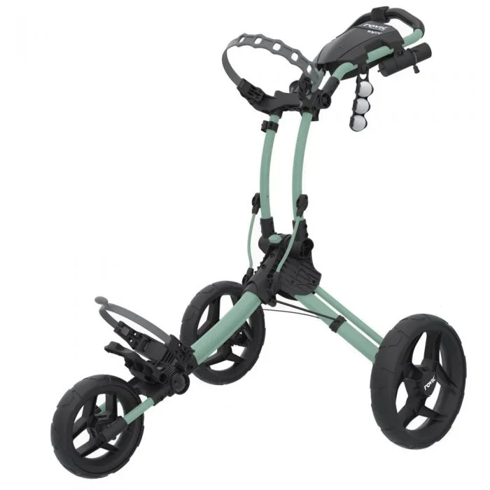 Clicgear Rovic RV1C Compact 3-Wheel Push Trolley – Mint