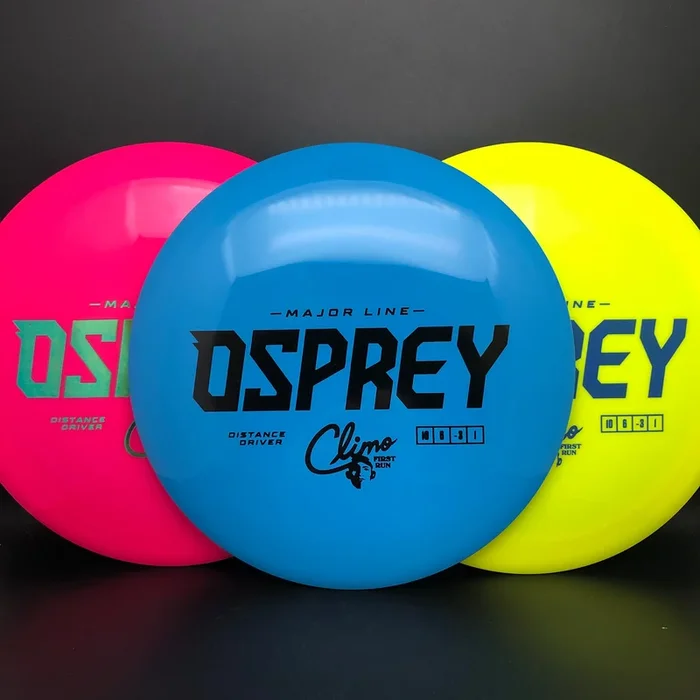 Climo Disc Golf Major Line Osprey First Run
