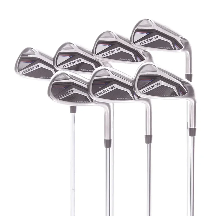 Cobra AERO JET Steel Mens Right Hand Irons 5-GW Regular – KBS TOUR LITE