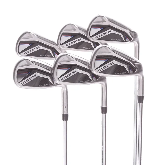 Cobra Aerojet Steel Men’s Right Hand Irons 5-PW Regular – KBS Tour Lite