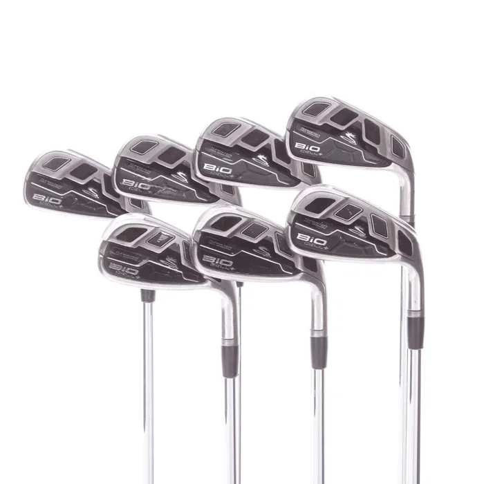 Cobra Bio -Cell Steel Men’s Right Hand Irons 4-PW Stiff – Dynamic Gold S300