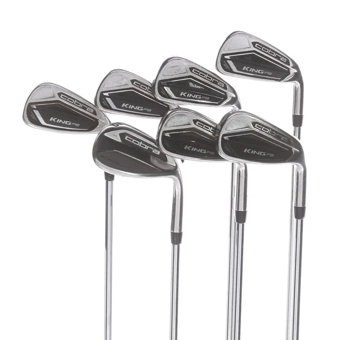 Cobra F8 Steel Men’s Right Irons 5-GW Regular – True Temper XP 90 R