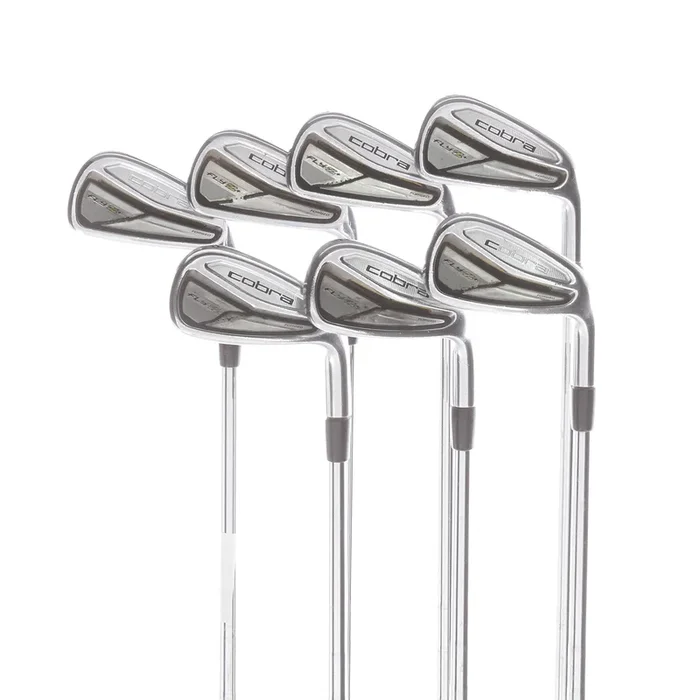 Cobra Fly+ Steel Mens Right Hand Irons 4-PW Stiff – KBS Tour