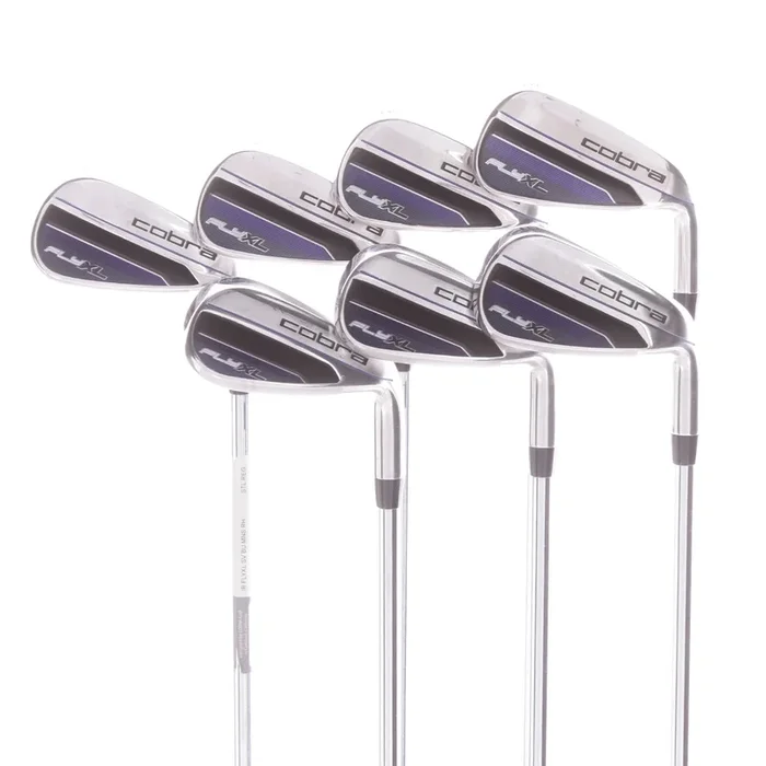 Cobra Fly XL Steel Men’s Left Hand Irons 5-SW Regular – Cobra
