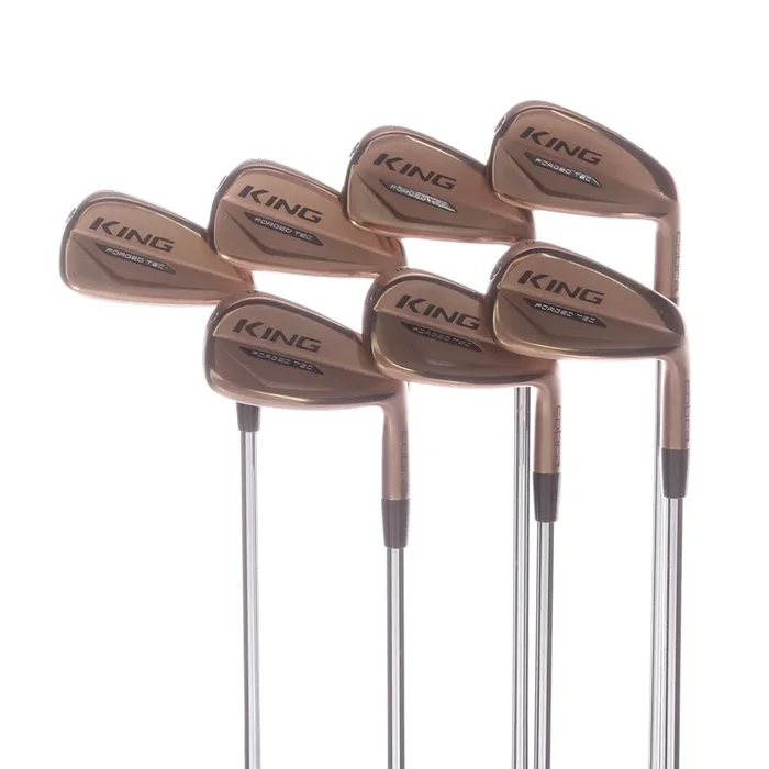 Cobra Forged Tec Copper Steel Men’s Right Irons 4-PW Regular – KBS $-Taper Lite R