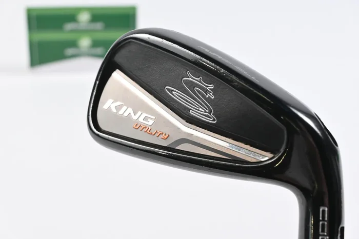 Cobra King Black Utility #3 Iron / 19.5 Degree / Stiff Flex AMT White S300 Shaft