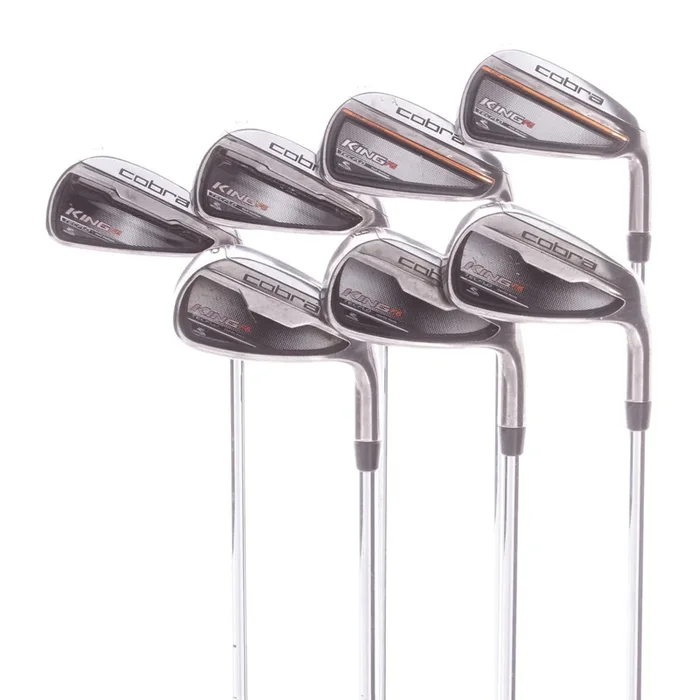 Cobra KING F6 Steel Irons 4-PW Stiff – KING F6 FLIGHTED
