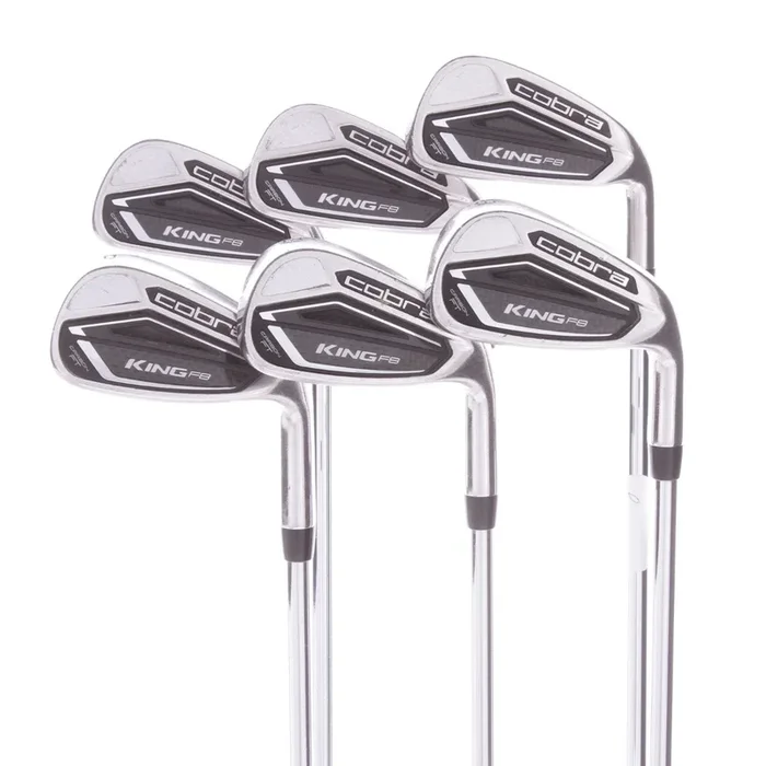 Cobra King F8 Steel Men’s Right Hand Irons 5-PW Regular – True Temper XP90