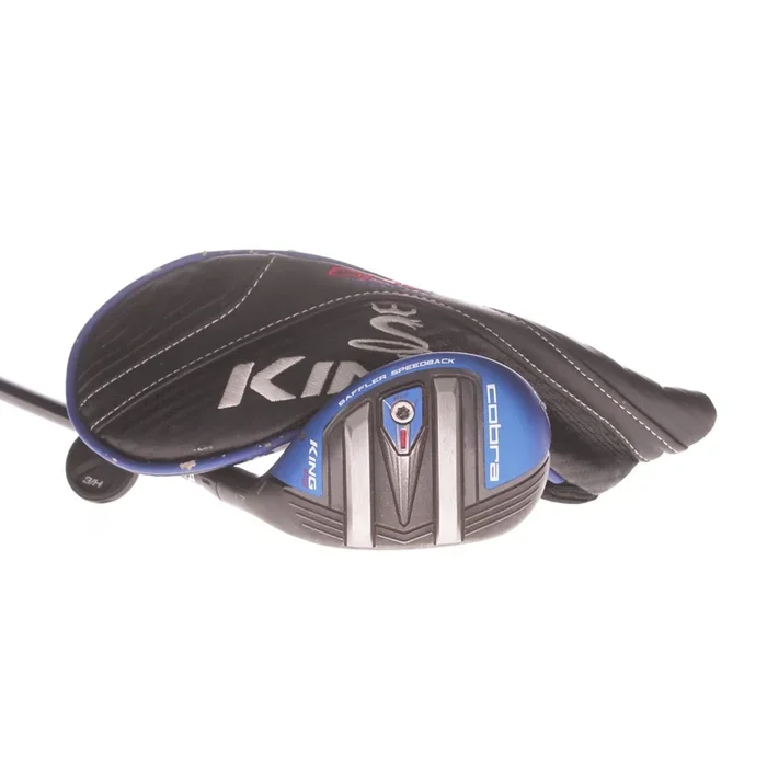 Cobra King F9 One Length Graphite Men’s Right 3 Hybrid 21 Degree Regular – Fujikura Atmos 7R One Length