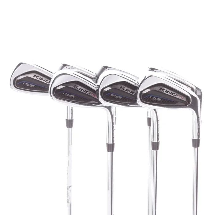 Cobra King F9 One Length Steel Mens Right Hand Irons 5-GW Regular – KBS Tour 110