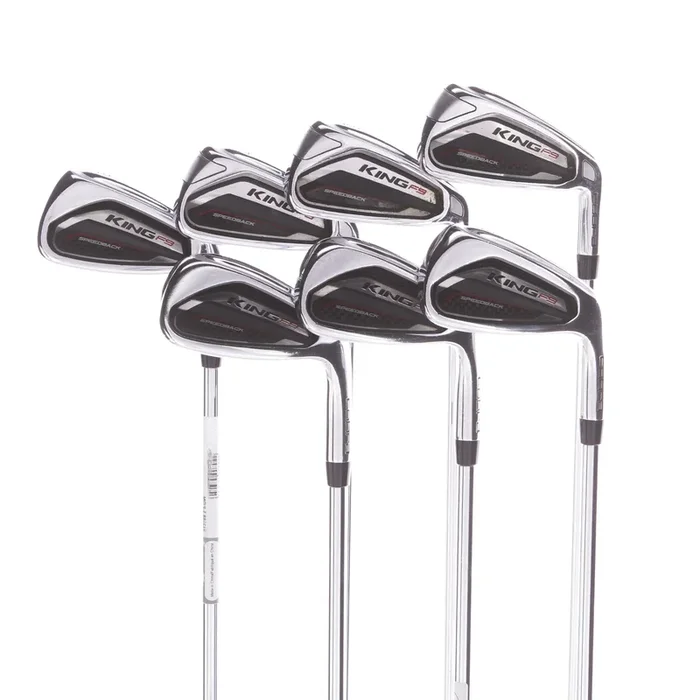Cobra King F9 Steel Men’s Right Irons 5-GW Regular – KBS Tour 90 R