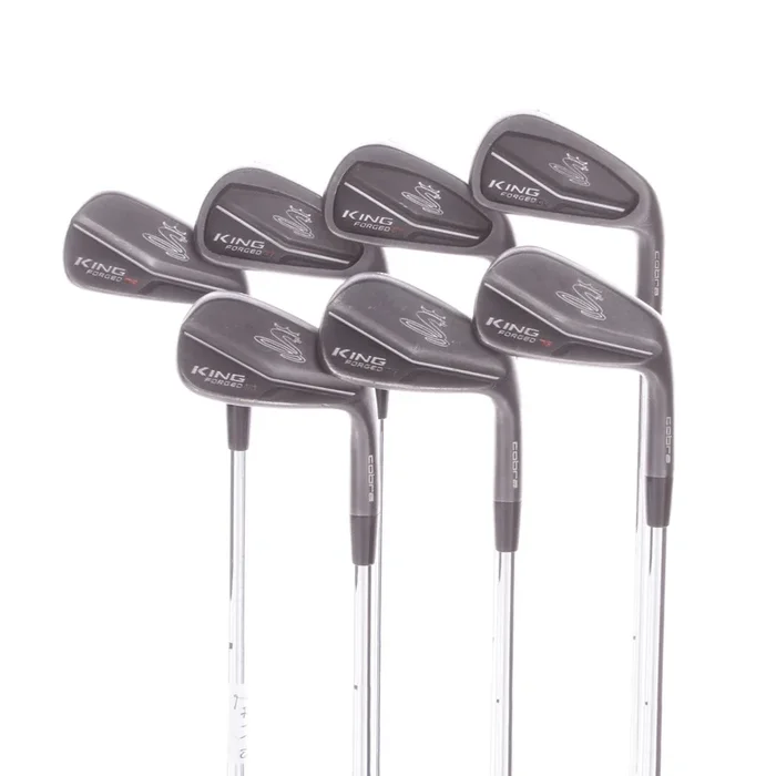 Cobra King Forged Black 2019 MB/CB Combo Steel Men’s Right Hand Irons 4-PW Stiff – NS Pro Modus Tour 130