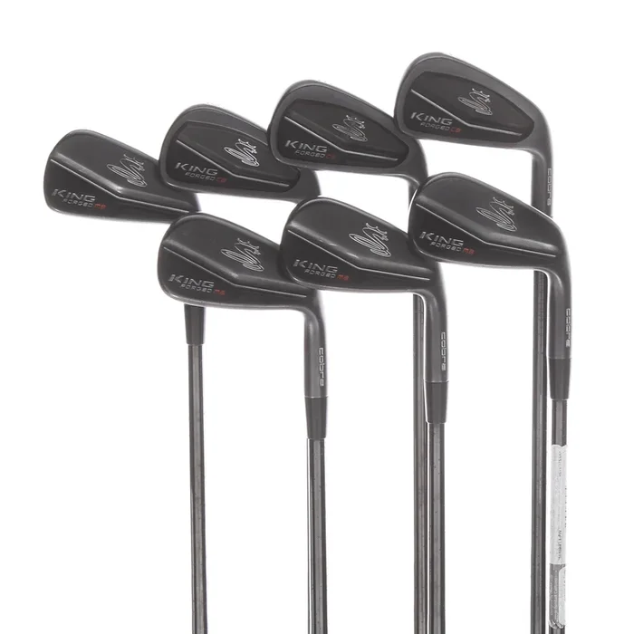 Cobra King Forged CB/MB Steel Mens Right Hand Irons 4-PW Stiff – KBS $-Taper 120