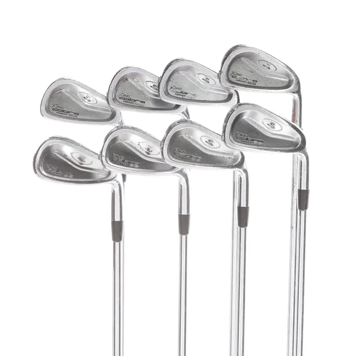 Cobra King Forged SS Steel Mens Right Hand Irons 3-PW Regular – True Temper Dynamic Gold R300