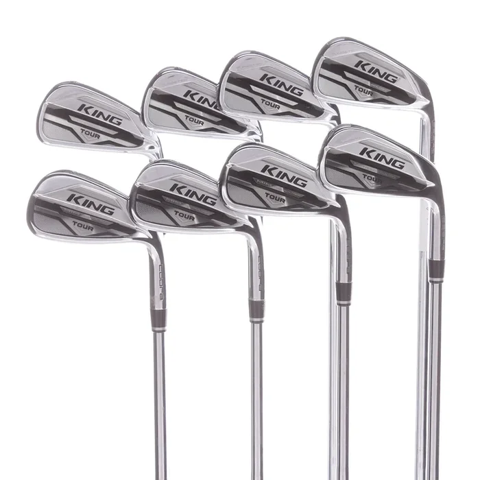 Cobra King MIM Tour Steel Men’s Right Iron 3-PW Stiff – KBS $-Taper 120