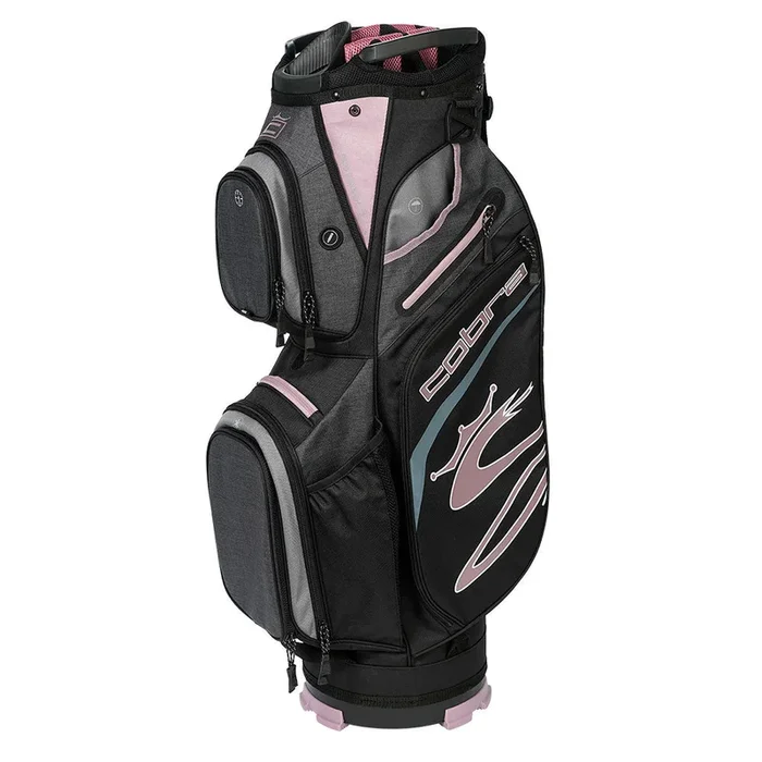 Cobra KING Ultralight Cart Bag – Black/Elderberry