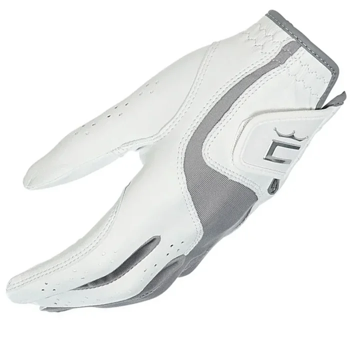 Cobra Ladies Pur Tech Cabretta Leather Golf Glove – White/Silver