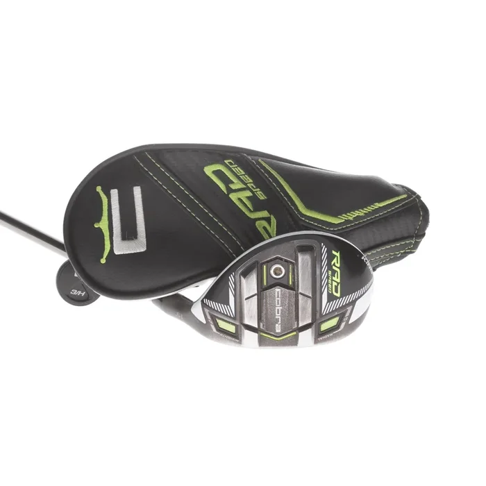 Cobra Rad Speed Graphite Mens Right Hand 3 Hybrid 19* Stiff – UST Mamiya Recoil ESX