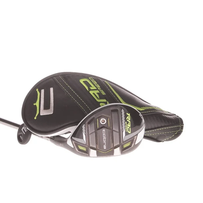 Cobra Radspeed Graphite Men’s Right 3 Hybrid 24 Degree Regular – UST Mamiya Recoil ESX 480 F3